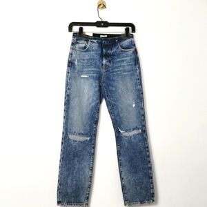 Alice + Olivia AO.LA Jeans Amazing Genevive Removed Waistband Last Call NWT